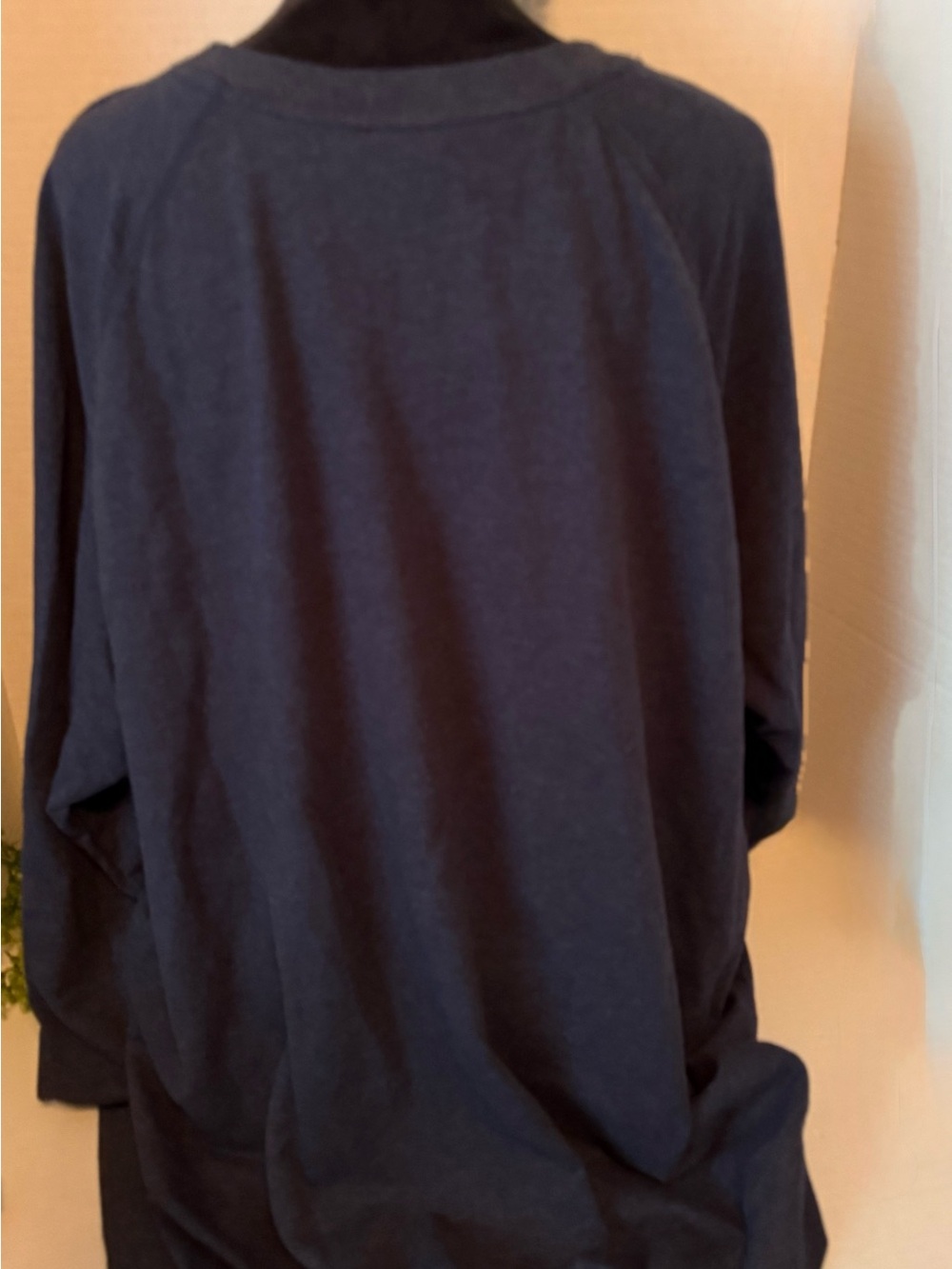 Wildfox Heather Navy Crewneck Sweatshirt - Picture 3 of 5